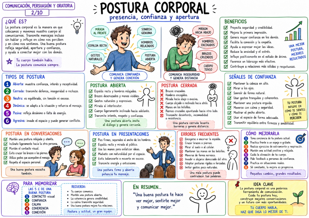 Postura Corporal — Mapa Visual 03